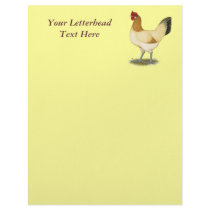 Penedesenca:  Wheaten Hen Letterhead
