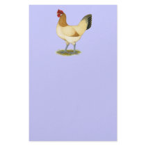 Penedesenca:  Wheaten Hen Customized Stationery