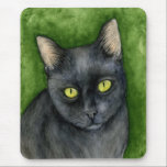 Penelope - The Lucky Black Cat Mousepad mousepads