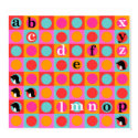 Pengi KIDZ "Demi" alphabet wall poster posters by dhumaigobae Pengi KIDZ "Demi" alphabet wall poster posters