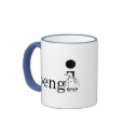 Pengi KIDZ "Scuttle" face mug by dhumaigobae Pengi KIDZ "Scuttle" face mug