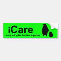 PengiCARE iCare bumper sticker