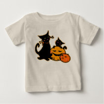 PengiHoliday Black Cats organic creeper t-shirts