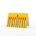 PengiHoliday Hanukkah Mennorah card by dhumaigobae PengiHoliday Hanukkah Mennorah card