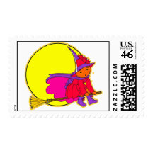PengiHoliday Pink Witch postage