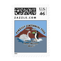 Pengilly postcard stamp