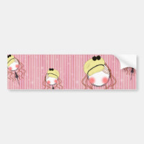 PenGirl Bumper Sticker bumper stickers