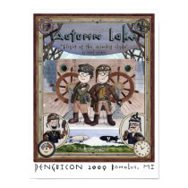 PENGUICON 2009 Autumn Lake Steampunk Poster posters
