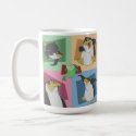 Penguin 4 Squares Mug mug