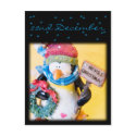Penguin • Advent Calendar Postcard