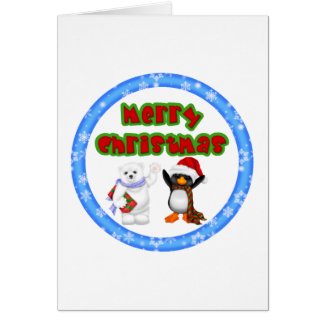 Penguin and Bears Christmas Wish
