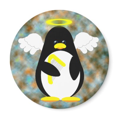 Penguin Angel Magnet