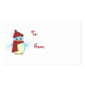Penguin Around business cards