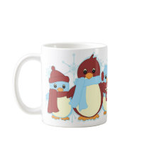 Penguin Around mugs by candystore Penguin Around mugs