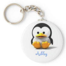 penguin, Ashley Key Chains