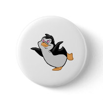 Penguin Ballet Pinback Button