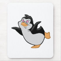 Penguin Ballet Mouse Pads