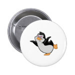 Penguin Ballet Pinback Button Penguin Ballet Pinback Button