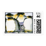 Penguin Bird Lover Winter Holiday stamps