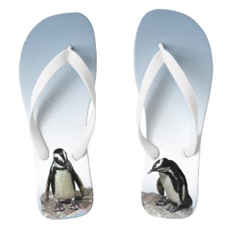 Penguin Birds Flip Flops