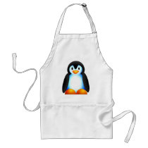 Penguin blue aprons