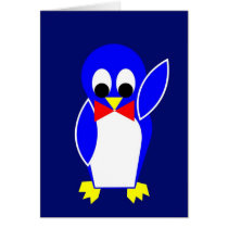 Penguin - Blue cards by lonvig Penguin - Blue cards