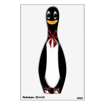 Penguin Bowling Pin - Ralphie (Wall Decal)