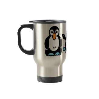 Penguin Buddies mug