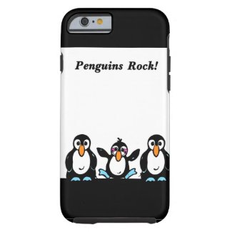 Personalized Winter Holiday Penguins