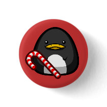 Penguin Button by Narugi Penguin Button