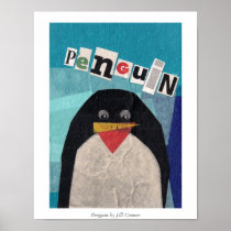 Penguin by Jill Connor Posters