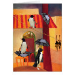 Penguin Cafe Greeting Card