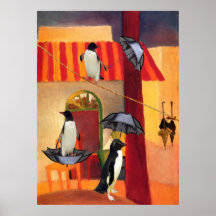 Penguin Cafe Print