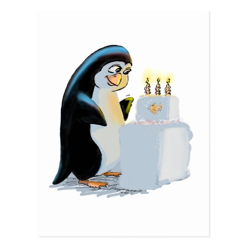PeNgUiN CaKe Postcards