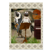 Penguin Chamber Music posters by missprinteditions Penguin Chamber Music posters