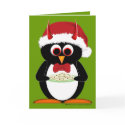 Penguin Christmas Card