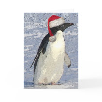 Penguin Christmas Card by cardtricks Penguin Christmas Card