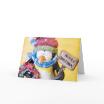 Penguin • Christmas Greeting Card