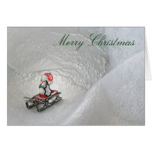 Penguin Christmas Greeting Card