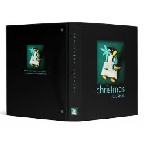 Penguin · Christmas Journal Binder by SabineStGreetings Penguin · Christmas Journal Binder
