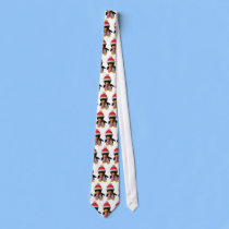 Penguin Christmas Tie