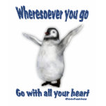 Penguin Confucius Inspirational Quote Shirt Penguin Confucius Inspirational Quote Shirt