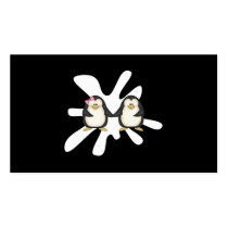 Penguin Couple Business Cards