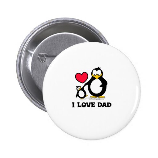 Penguin Dad Pins
