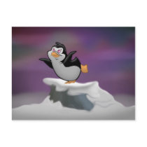 Penguin Dreaming Postcard