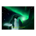 PENGUIN DREAMS Art Poster posters by RavenSpiritPrints PENGUIN DREAMS Art Poster posters