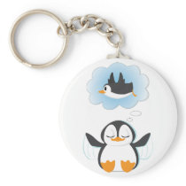 Penguin Dreams Keychain