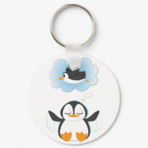 Penguin Dreams keychains