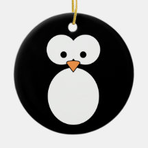 Penguin Eyes Ornament