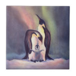 PENGUIN FAMILY by SHARON SHARPE Ceramic Tiles
